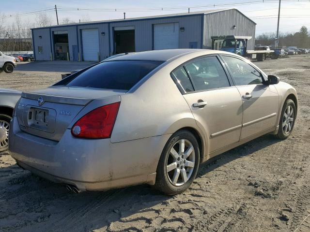 1N4BA41E84C923165 - 2004 NISSAN MAXIMA SE GOLD photo 4