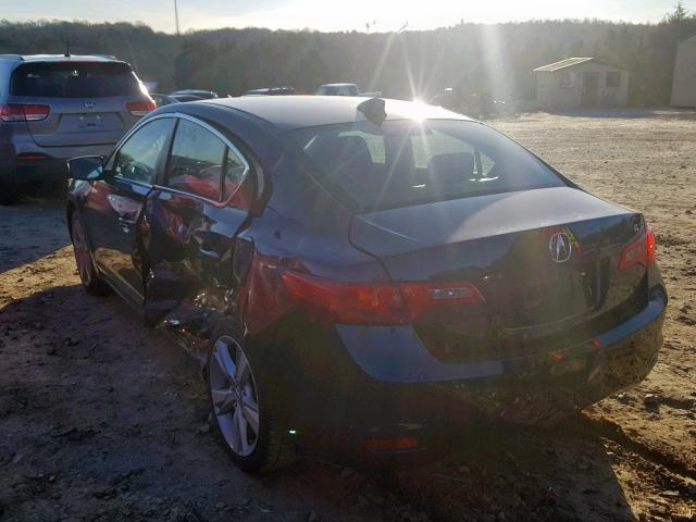 19VDE1F7XEE002424 - 2014 ACURA ILX 20 TEC BLUE photo 3