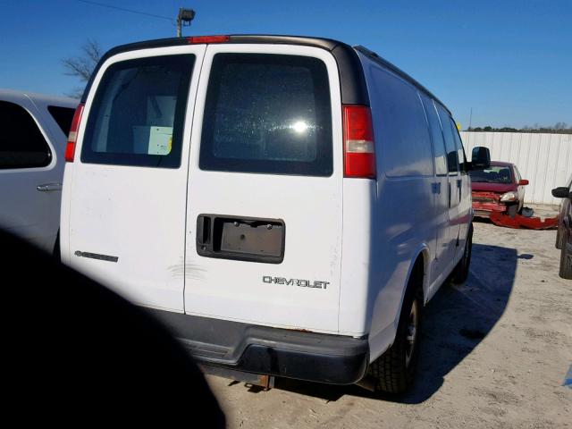 1GCFH15T861244140 - 2006 CHEVROLET EXPRESS G1 WHITE photo 4