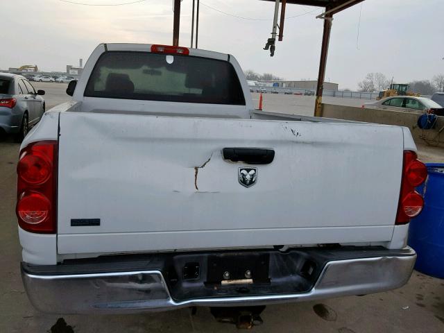 3D7KR28L19G533174 - 2009 DODGE RAM 2500 WHITE photo 9