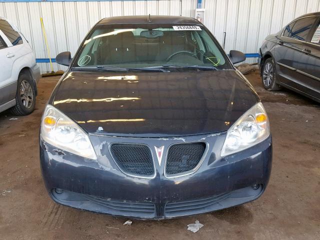 1G2ZH57NX94195520 - 2009 PONTIAC G6 GT BLACK photo 9