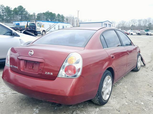 1N4AL11DX3C224887 - 2003 NISSAN ALTIMA BAS RED photo 4