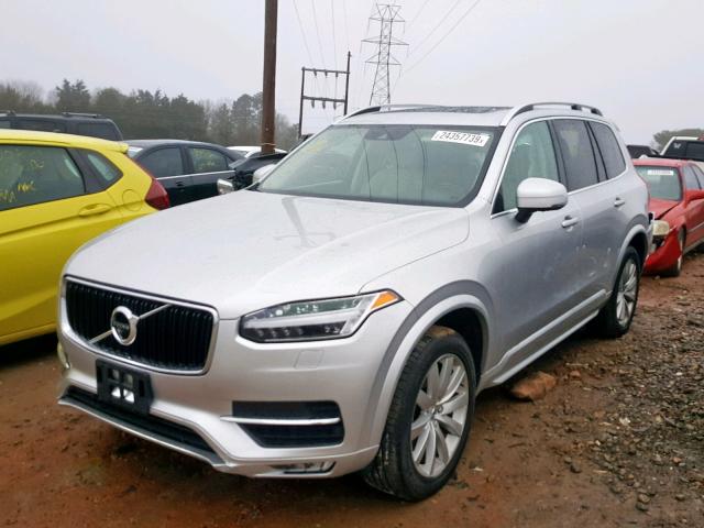 YV4A22PK0G1014483 - 2016 VOLVO XC90 T6 SILVER photo 2