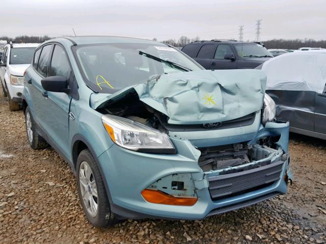 1FMCU0F74DUB50905 - 2013 FORD ESCAPE S BLUE photo 1