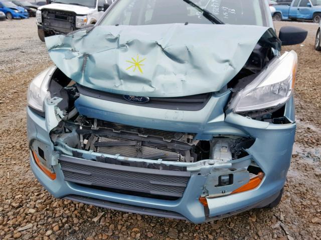 1FMCU0F74DUB50905 - 2013 FORD ESCAPE S BLUE photo 9