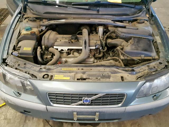 YV1RH58D522174488 - 2002 VOLVO S60 2.5T GREEN photo 7