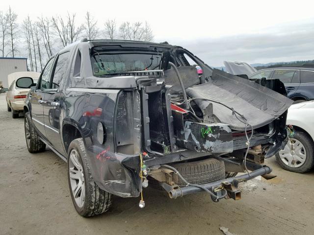 3GYFK62857G312664 - 2007 CADILLAC ESCALADE E BLACK photo 3