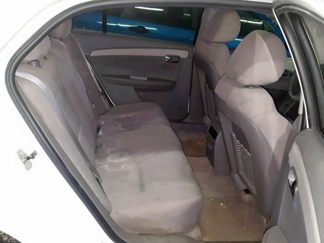 1G1ZA5E11BF143230 - 2011 CHEVROLET MALIBU LS WHITE photo 6