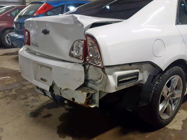 1G1ZA5E11BF143230 - 2011 CHEVROLET MALIBU LS WHITE photo 9