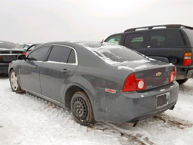 1G1ZJ57769F176848 - 2009 CHEVROLET MALIBU 2LT GRAY photo 3