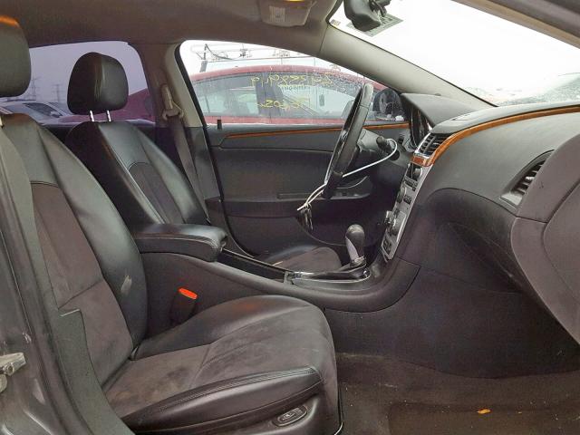 1G1ZJ57769F176848 - 2009 CHEVROLET MALIBU 2LT GRAY photo 5