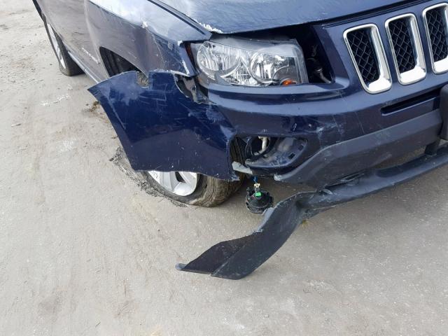 1C4NJDBB0HD105893 - 2017 JEEP COMPASS SP 白色 照片 9