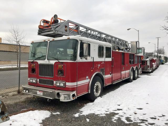 1F9F038T93CST2029 - 2003 SEAGRAVE FIRE APPARATUS SEAGRAVE RED photo 2