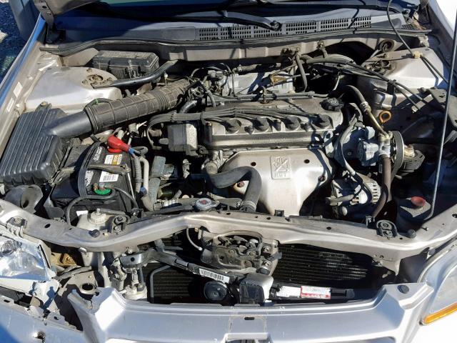 JHMCG5640XC002645 - 1999 HONDA ACCORD LX SILVER photo 7