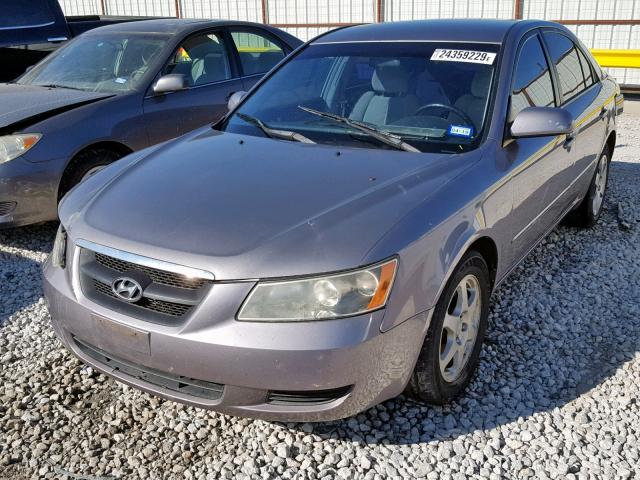 KMHET46C36A116152 - 2006 HYUNDAI SONATA GL SILVER photo 2