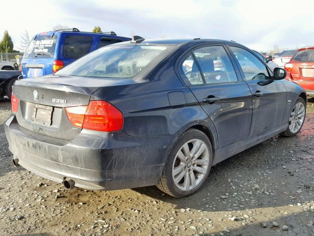 WBAPL5C55BA921358 - 2011 BMW 335 XI BLACK photo 4