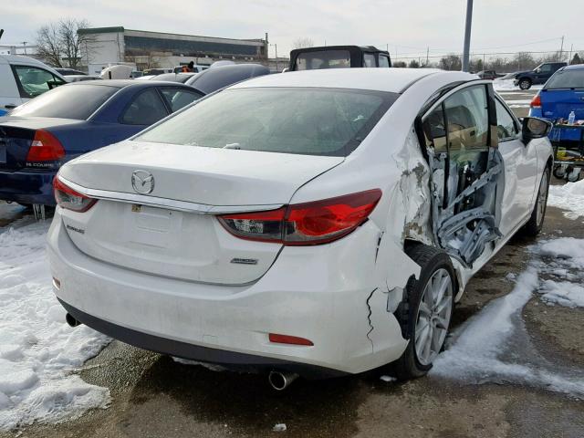 JM1GJ1U51G1409989 - 2016 MAZDA 6 SPORT WHITE photo 4