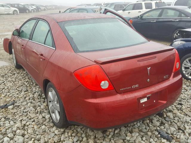 1G2ZH57N884257074 - 2008 PONTIAC G6 GT RED photo 3