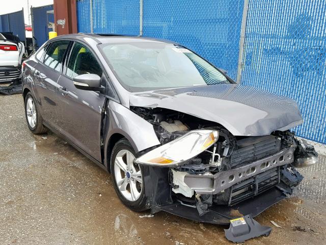 1FADP3F2XEL200273 - 2014 FORD FOCUS SE GRAY photo 1