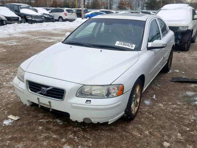 YV1RH592872632562 - 2007 VOLVO S60 2.5T WHITE photo 2