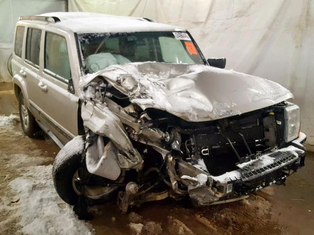 1J8HG48K88C236295 - 2008 JEEP COMMANDER SILVER photo 1