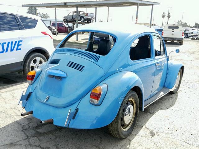 1102502390 - 1970 VOLKSWAGEN BEETLE BLUE photo 4