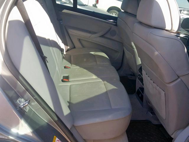 5UXFE83549L171961 - 2009 BMW X5 XDRIVE4 GRAY photo 6