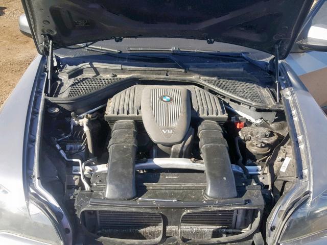 5UXFE83549L171961 - 2009 BMW X5 XDRIVE4 GRAY photo 7