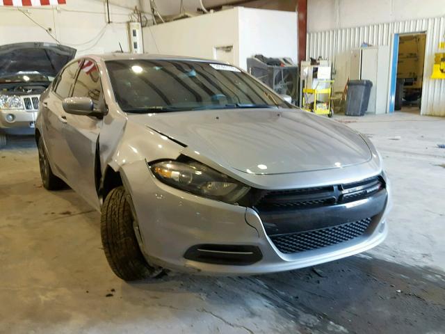 1C3CDFAA9GD578634 - 2016 DODGE DART SE GRAY photo 1