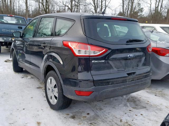 1FMCU0F76FUB26723 - 2015 FORD ESCAPE S BLACK photo 3