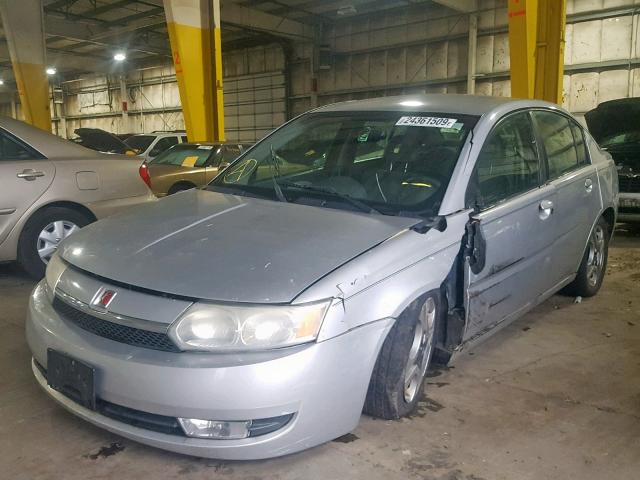 1G8AL52F73Z154306 - 2003 SATURN ION LEVEL SILVER photo 2