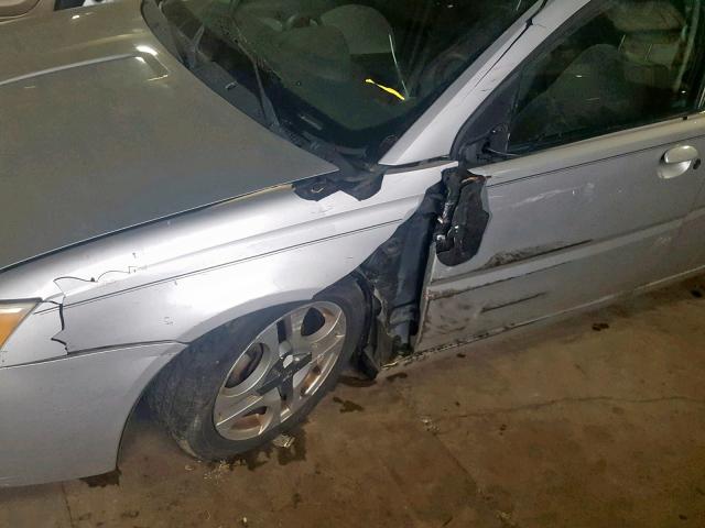 1G8AL52F73Z154306 - 2003 SATURN ION LEVEL SILVER photo 9