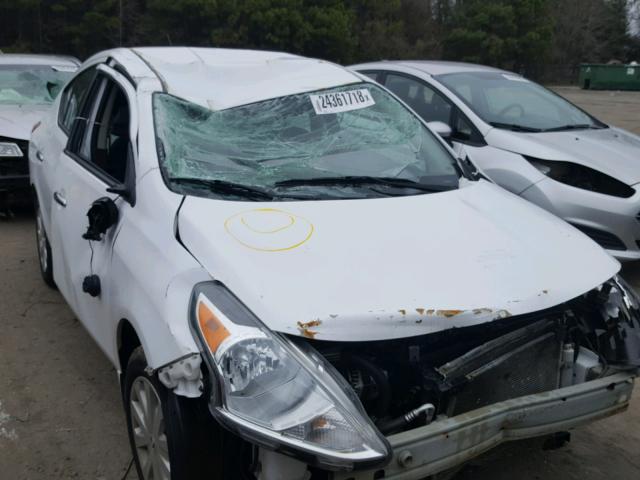 3N1CN7AP6GL847821 - 2016 NISSAN VERSA S WHITE photo 9