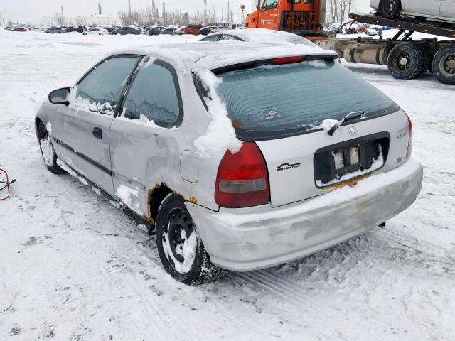 2HGEJ6334XH001770 - 1999 HONDA CIVIC DX SILVER photo 3