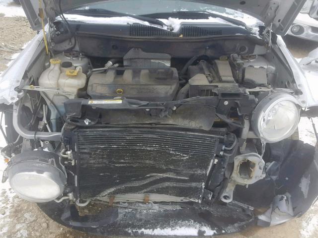 1J8FT47W27D227107 - 2007 JEEP COMPASS SILVER photo 7