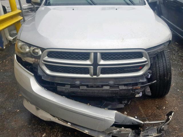 1C4RDHAG1DC647470 - 2013 DODGE DURANGO SX SILVER photo 9