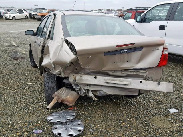 1FAFP34N06W155950 - 2006 FORD FOCUS ZX4 TAN photo 3