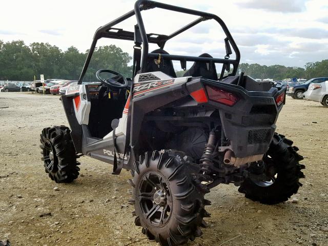 3NSVBA87XGH106882 - 2016 POLARIS RZR S 900 WHITE photo 3