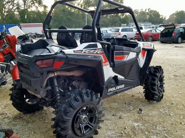 3NSVBA87XGH106882 - 2016 POLARIS RZR S 900 WHITE photo 4