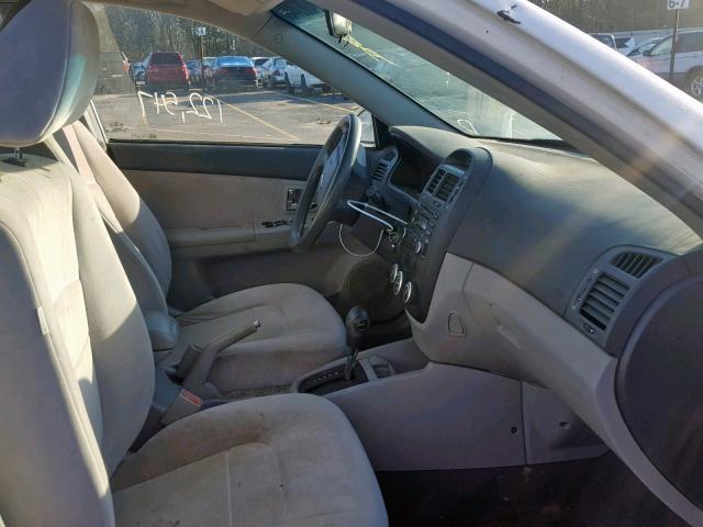 KNAFE121075475620 - 2007 KIA SPECTRA EX WHITE photo 5