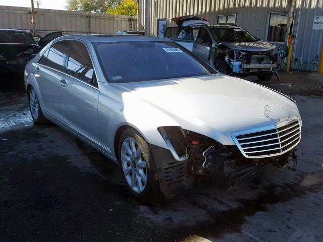 WDDNG71X77A031858 - 2007 MERCEDES-BENZ S 550 SILVER photo 1