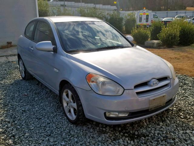 KMHCN36C68U064707 - 2008 HYUNDAI ACCENT SE SILVER photo 1