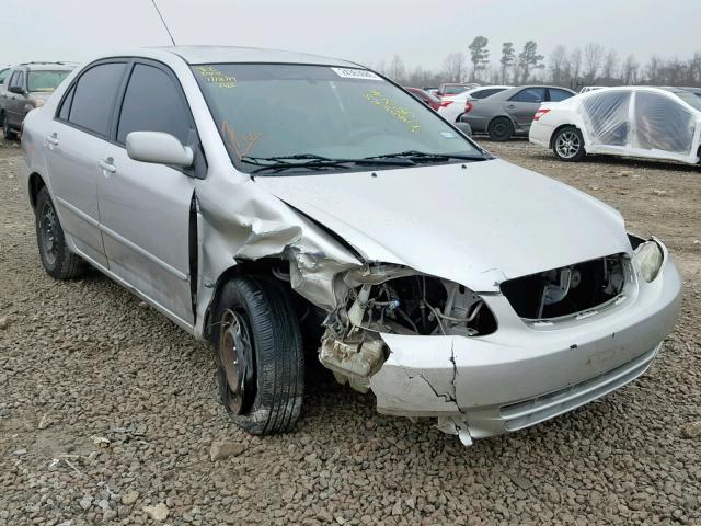 1NXBR32E23Z115619 - 2003 TOYOTA COROLLA CE SILVER photo 1