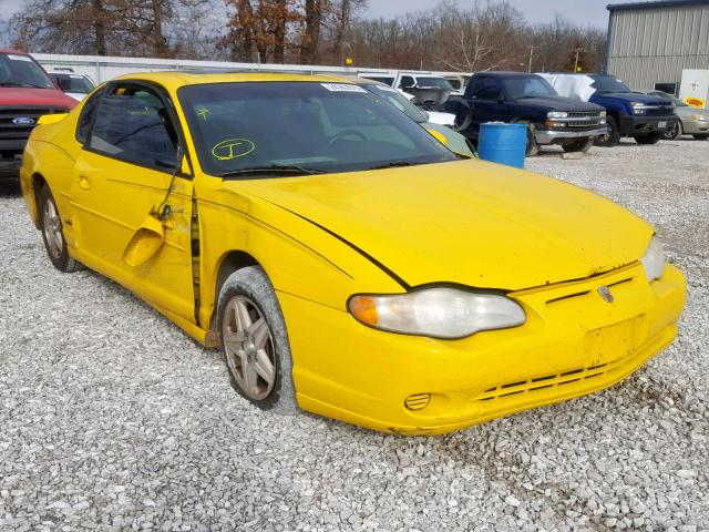 2G1WW15E729300722 - 2002 CHEVROLET MONTE CARL 黄色 照片 1
