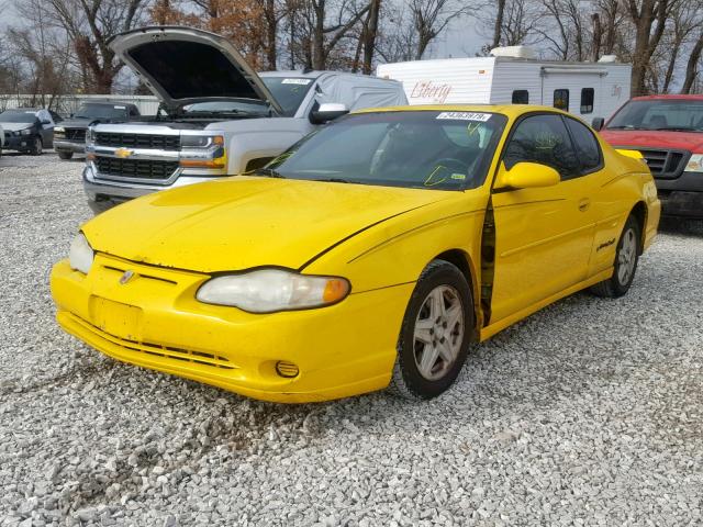 2G1WW15E729300722 - 2002 CHEVROLET MONTE CARL 黄色 照片 2