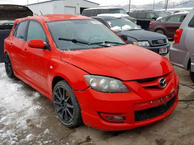 JM1BK34L991201878 - 2009 MAZDA SPEED 3 RED photo 1