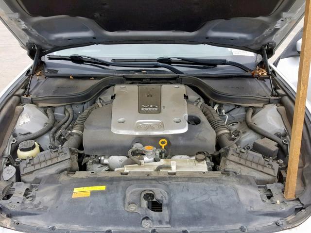 JNKCV64E48M113721 - 2008 INFINITI G37 BASE SILVER photo 7