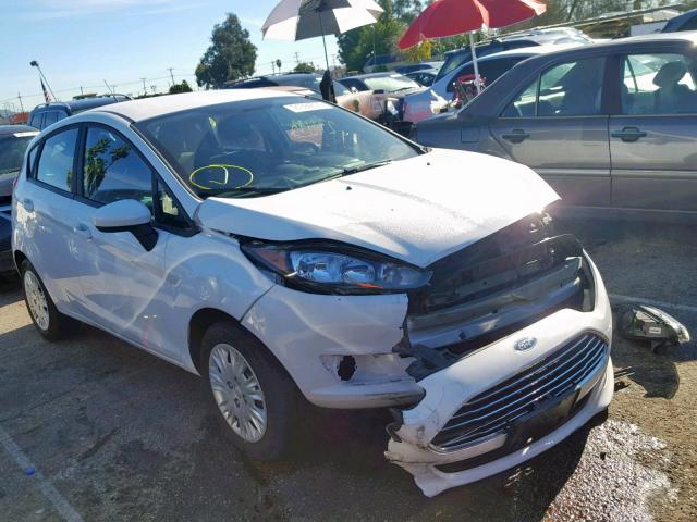 3FADP4TJ4HM170451 - 2017 FORD FIESTA S WHITE photo 1