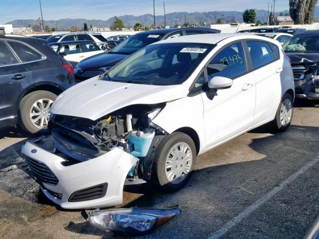 3FADP4TJ4HM170451 - 2017 FORD FIESTA S WHITE photo 2