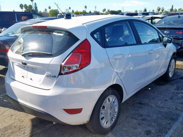 3FADP4TJ4HM170451 - 2017 FORD FIESTA S WHITE photo 4